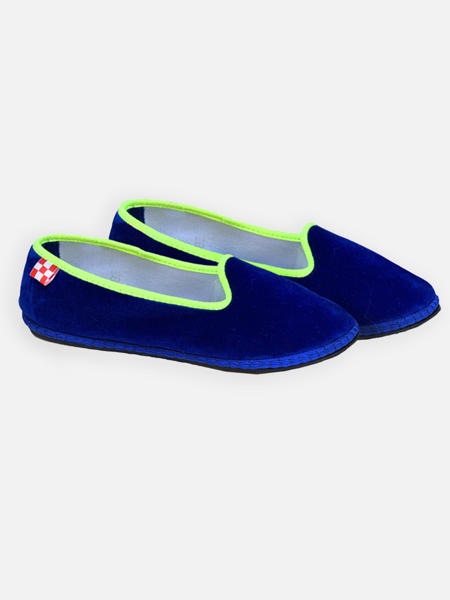Bluette velvet slippers friulane - MC2 Saint Barth