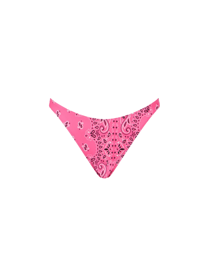 Woman triangle bikini with bandanna print - MC2 Saint Barth