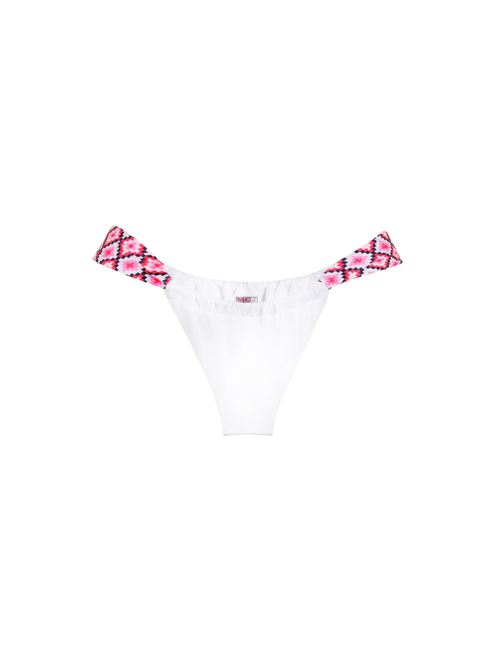 Woman triangle bikini with geometric pattern - MC2 Saint Barth