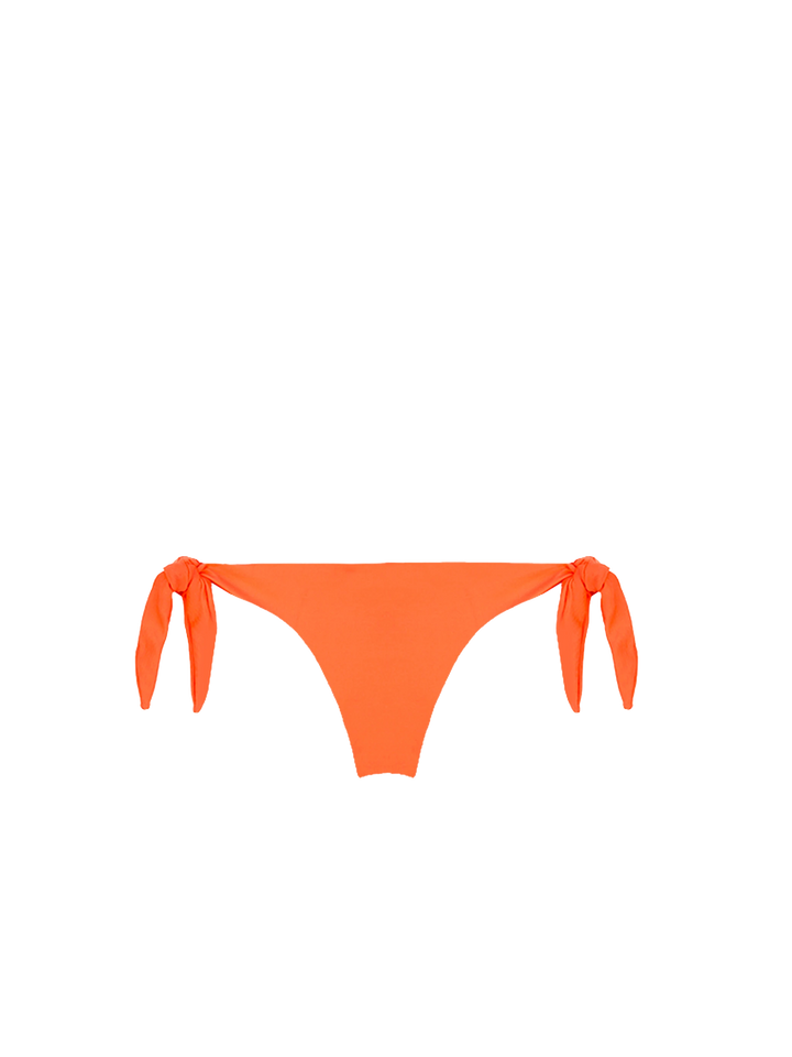 Orange Draped Bandeau Bikini - MC2 Saint Barth