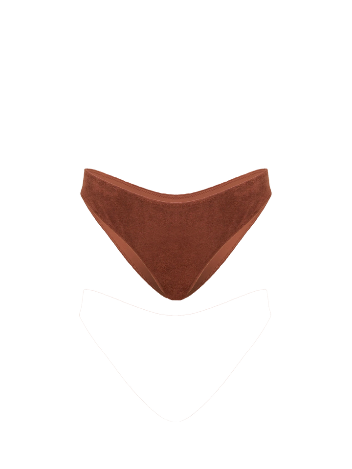 Woman terry swim briefs - MC2 Saint Barth
