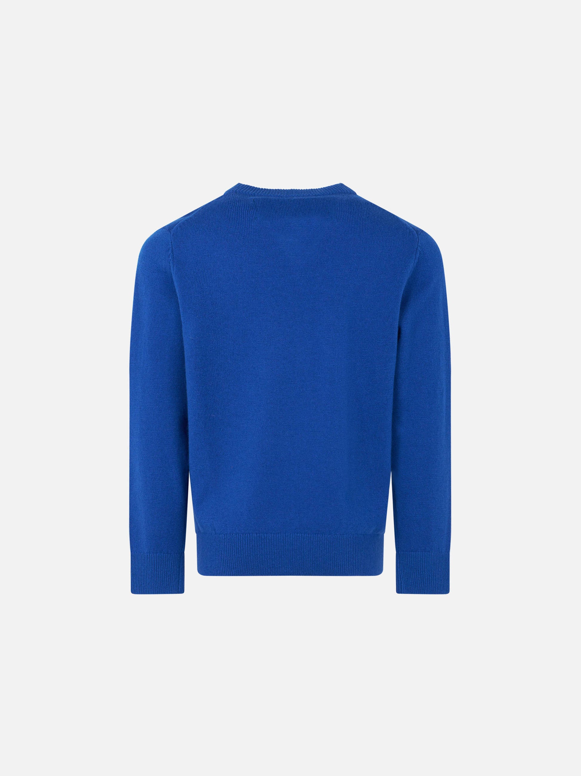 Boy blue sweater Snoopy Superhero print | SNOOPY - PEANUTS™ SPECIAL EDITION - MC2 Saint Barth
