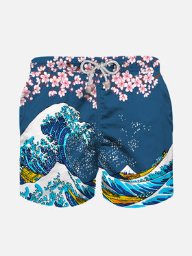 Spring wave boy's swim shorts - MC2 Saint Barth
