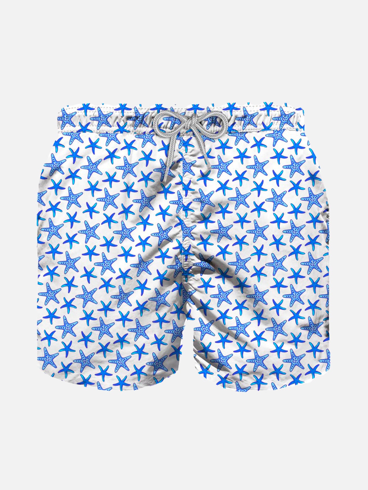 Micro starfish all over print boy's light swimshorts - MC2 Saint Barth