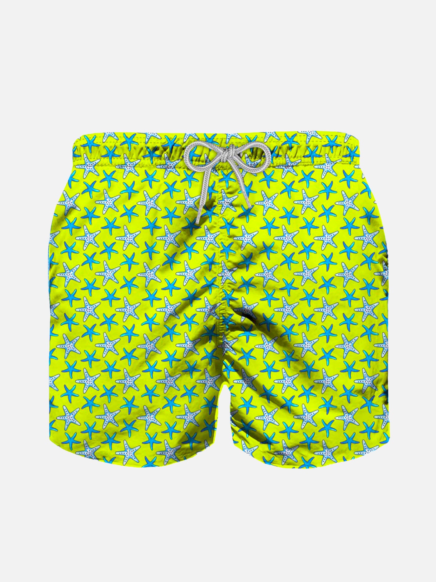 Boy light fabric swim shorts with starfish print - MC2 Saint Barth