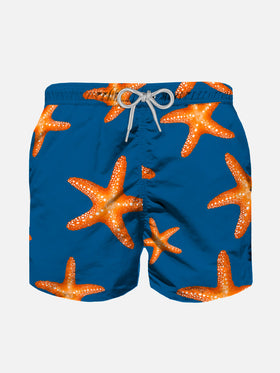Starfishes print boy swimshorts - MC2 Saint Barth
