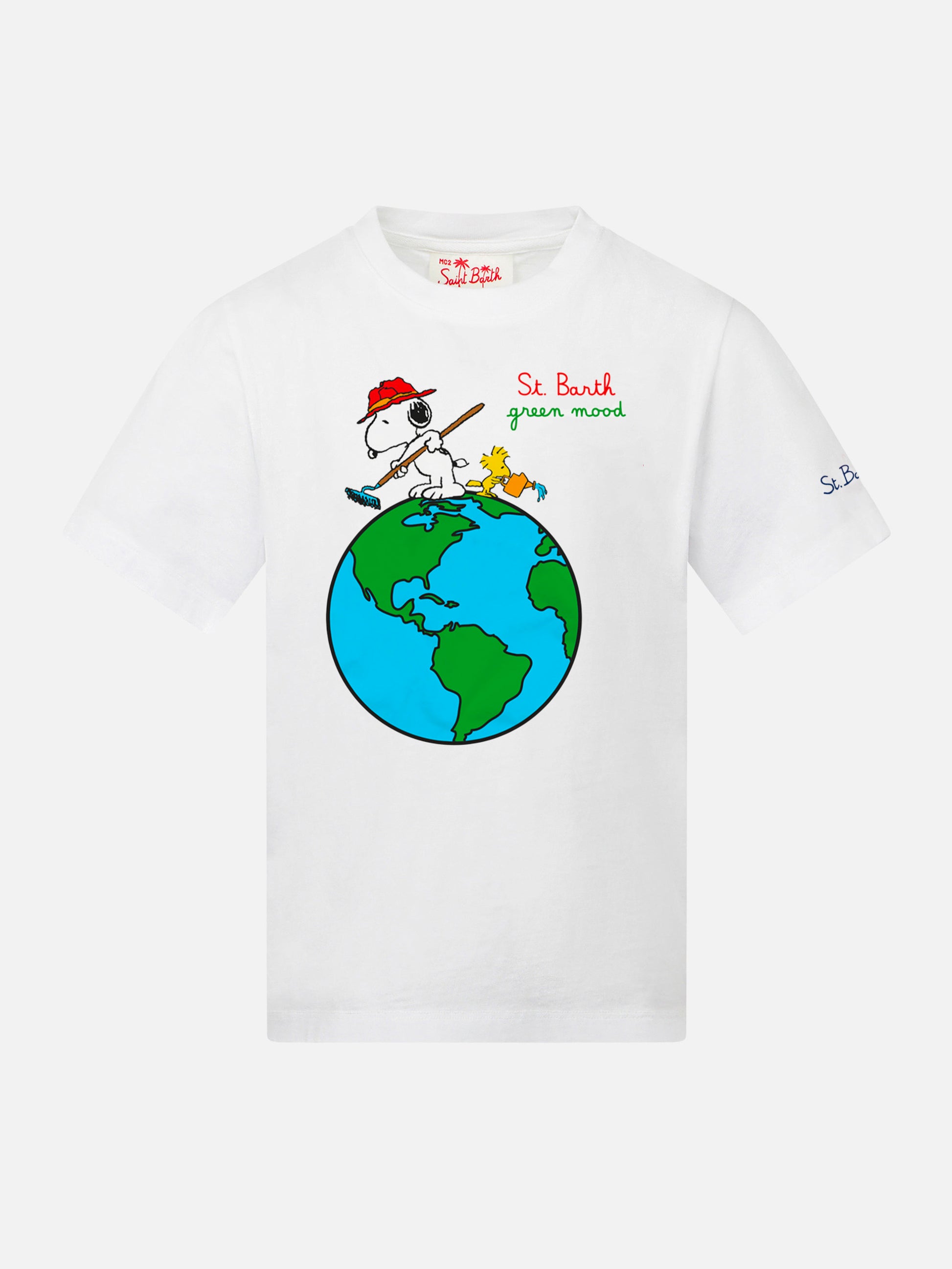 Boy cotton t-shirt with Snoopy print | SNOOPY - PEANUTS™ SPECIAL EDITION - MC2 Saint Barth