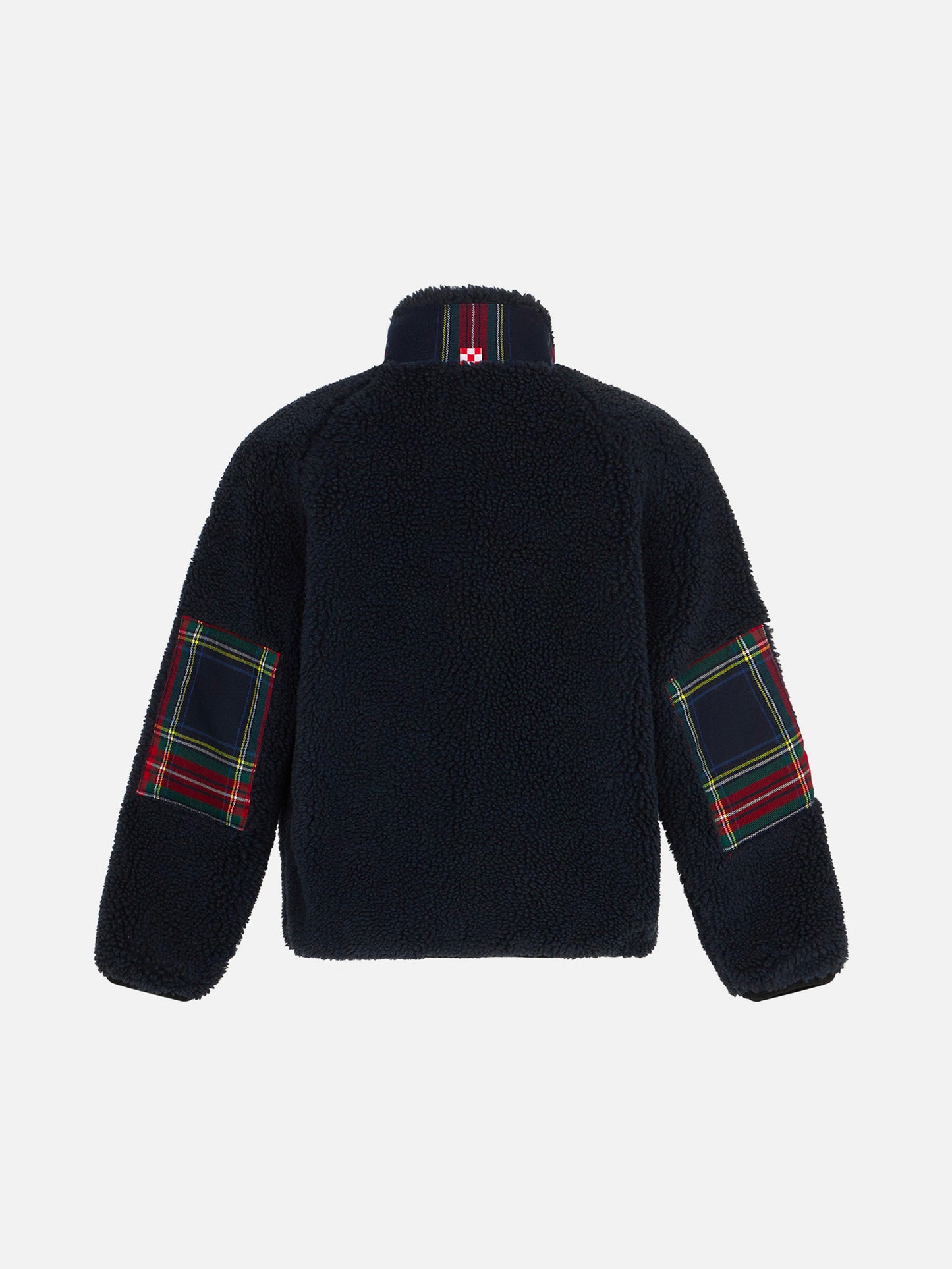 Kid sherpa jacket with pocket and St. Barth embroidery - MC2 Saint Barth