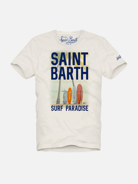 Boy t-shirt with sunset print - MC2 Saint Barth