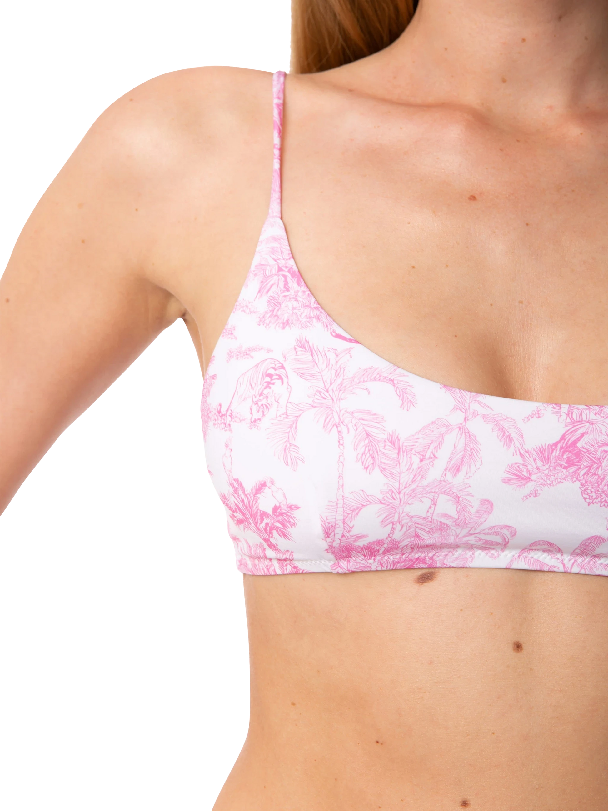 Woman bralette bikini with jungle print - MC2 Saint Barth