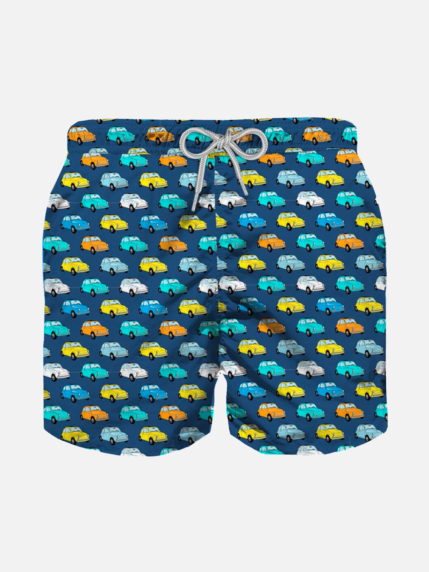Boy swim shorts with Fiat 500 car print | FIAT© 500 Special Edition - MC2 Saint Barth