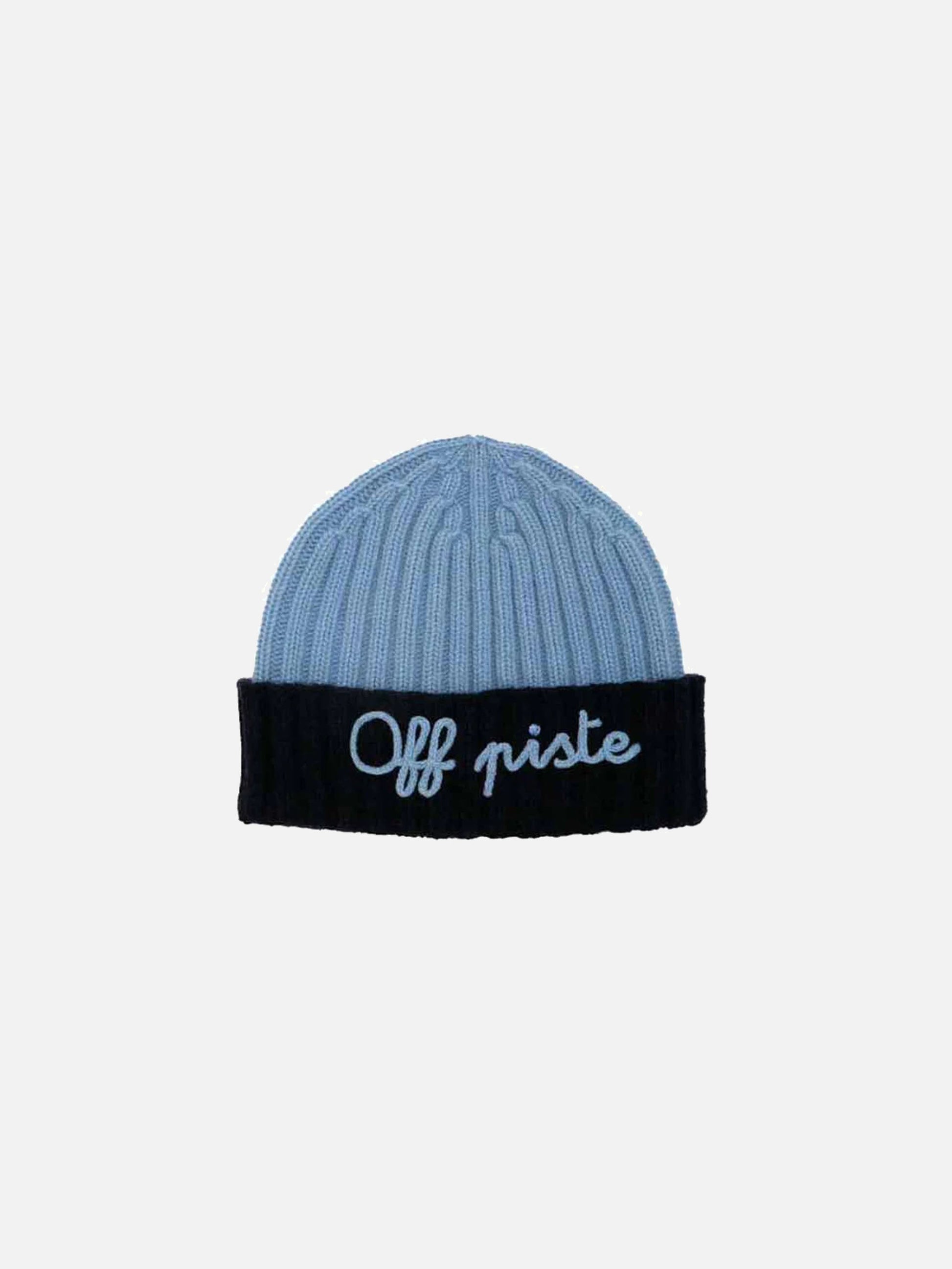 Cashmere blend hat with Off Piste embroidery - MC2 Saint Barth