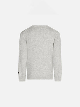 Snoopy Cool boy grey sweater - Special Edition - MC2 Saint Barth