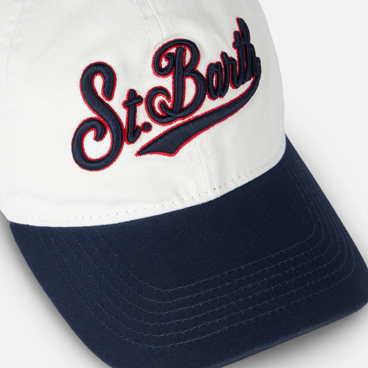 Berretto da baseball con ricamo St. Barth