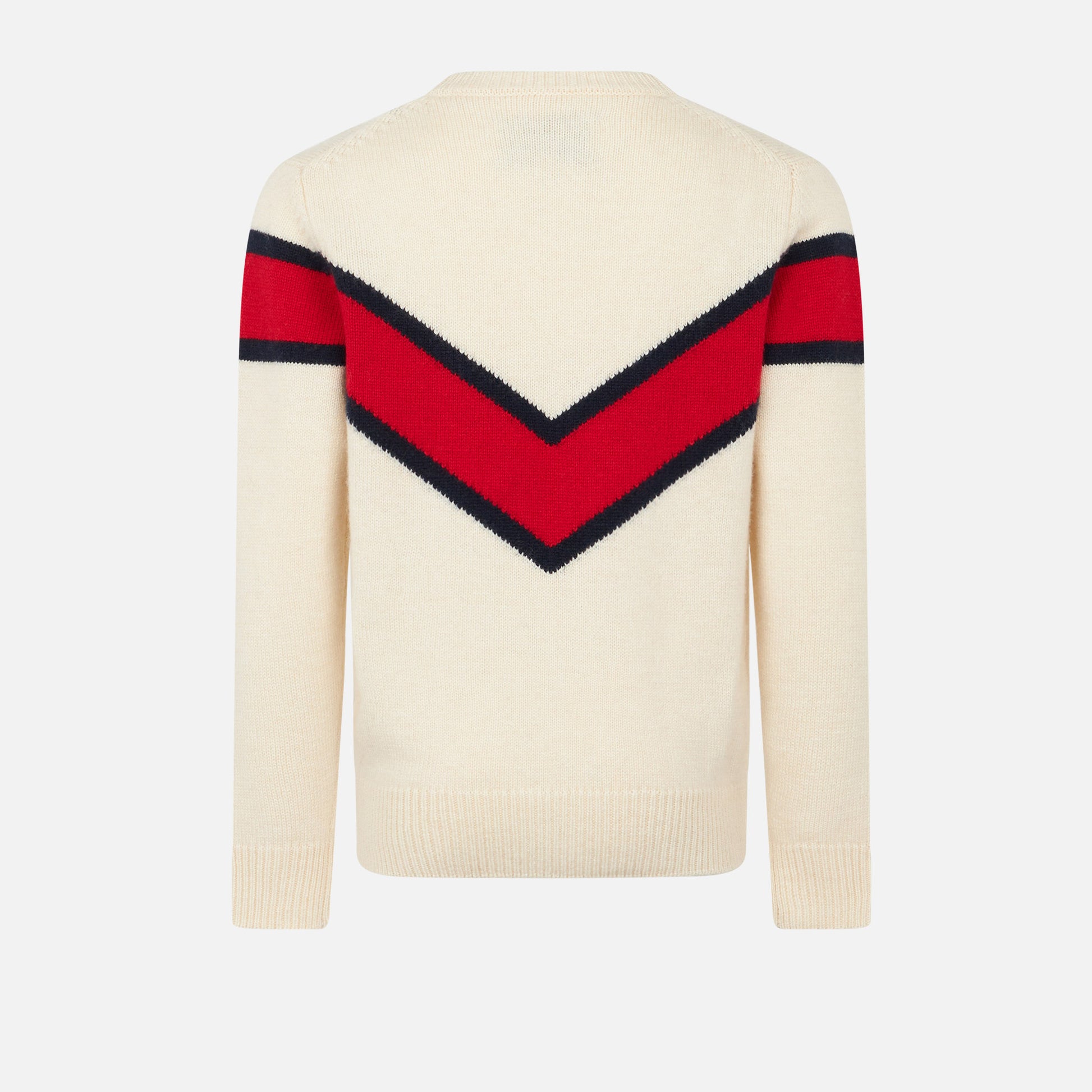 Boy crewneck sweater with Saint Barth ski embroidery - MC2 Saint Barth