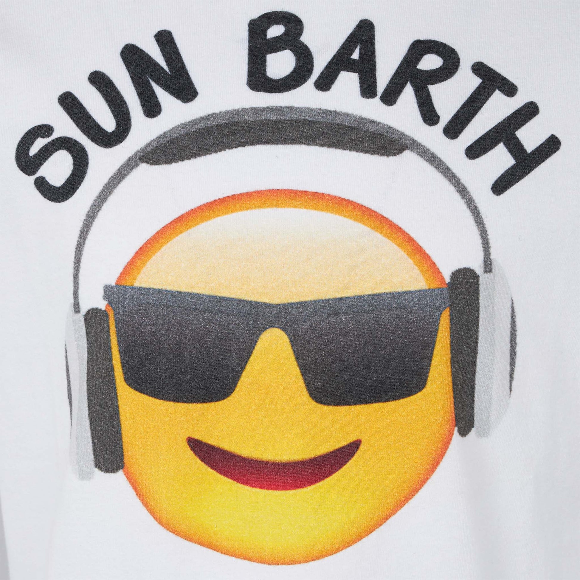 Emoticon Printed T-Shirt for Boy - MC2 Saint Barth