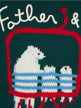Boy sweater with bears embroidery - MC2 Saint Barth