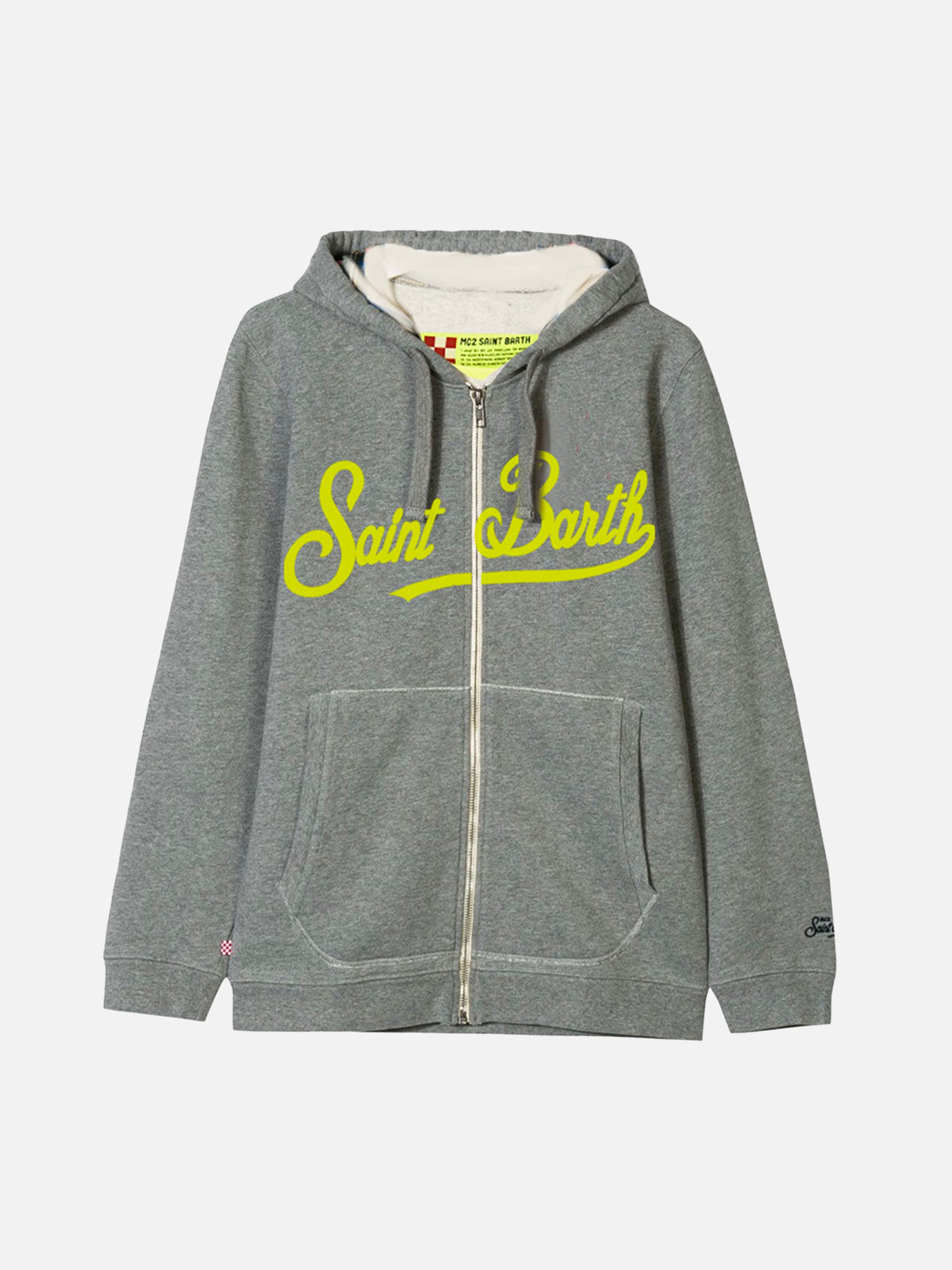 Saint Barth grey boy's hoodie - MC2 Saint Barth