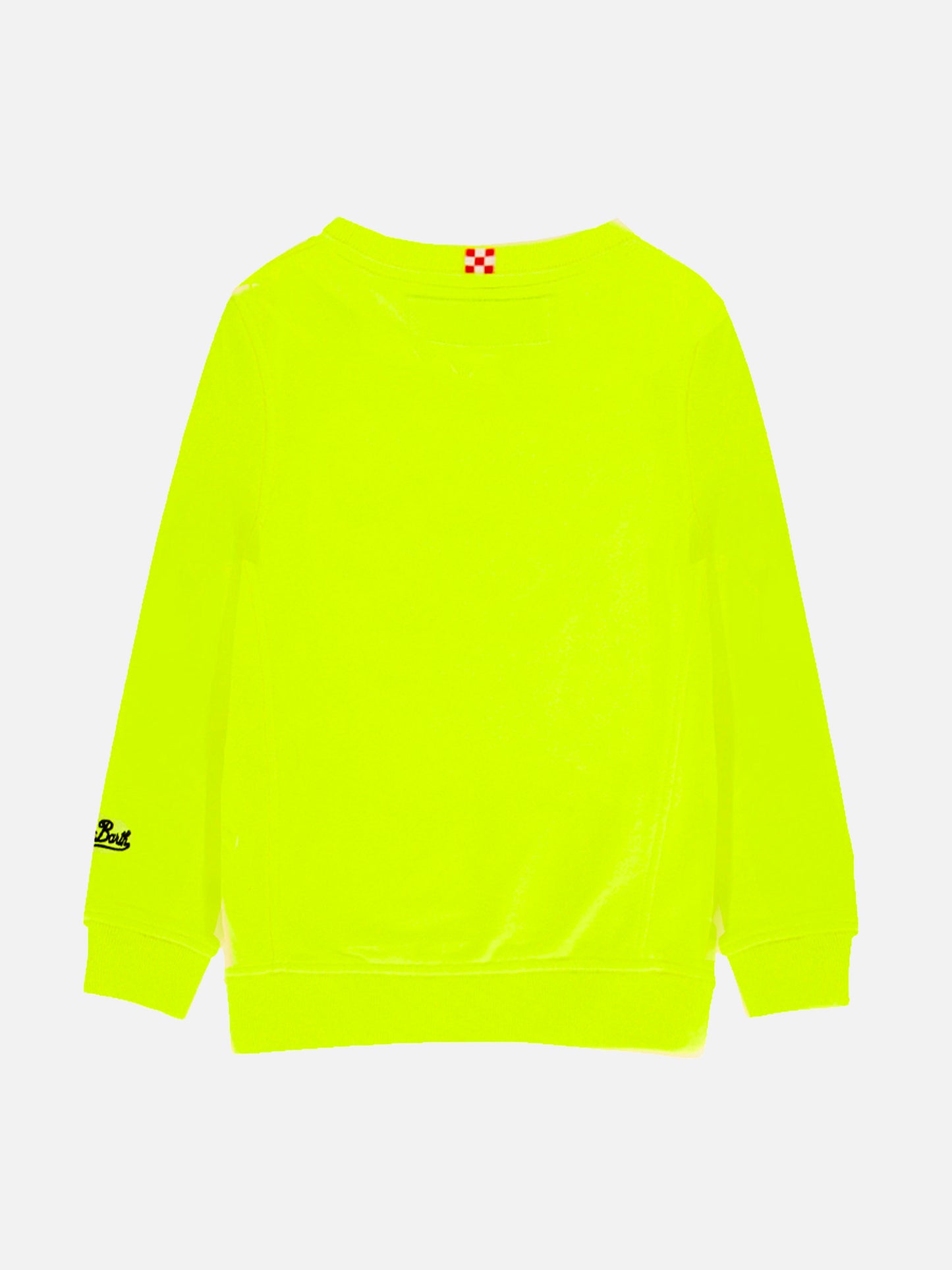 Apres Ski yellow fluo boy's sweatshirt - MC2 Saint Barth