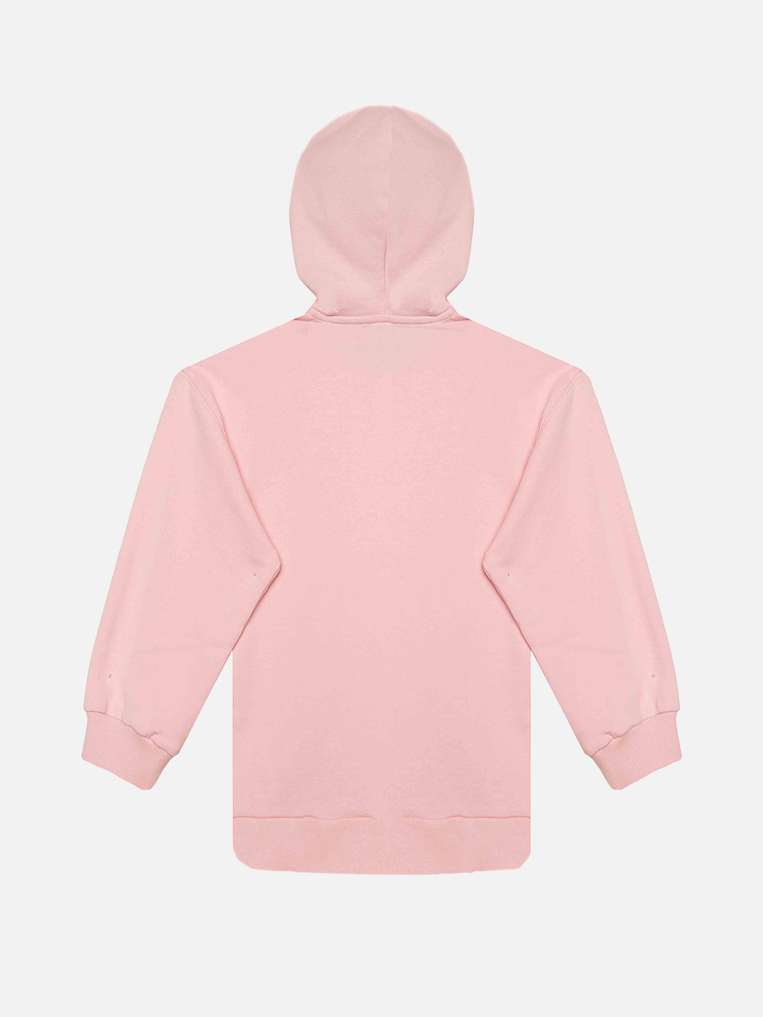 pink embroided writing hoodie for girl - MC2 Saint Barth