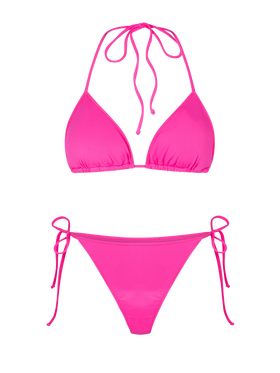 Woman fuchsia triangle bikini - MC2 Saint Barth