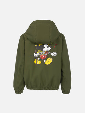 Boy hooded lightweight windbreaker Kauris Jr with Mickey Mouse print | DISNEY SPECIAL EDITION - MC2 Saint Barth