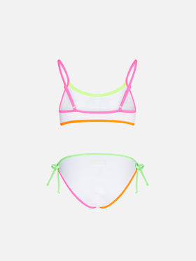 Girl white bralette bikini - MC2 Saint Barth