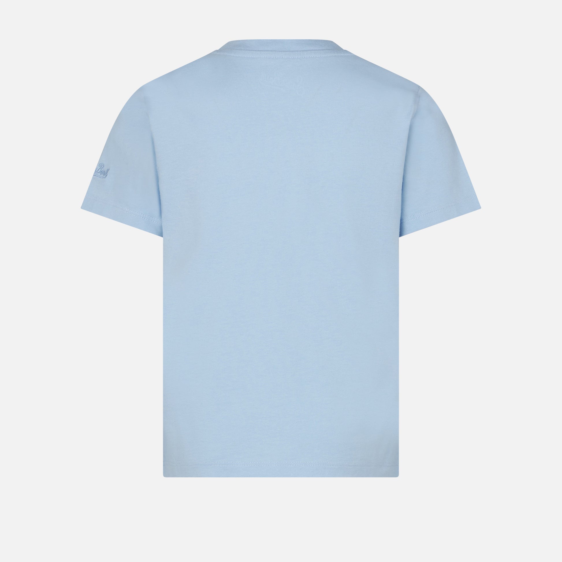 Girl t-shirt with Lost in St Barth embroidery - MC2 Saint Barth