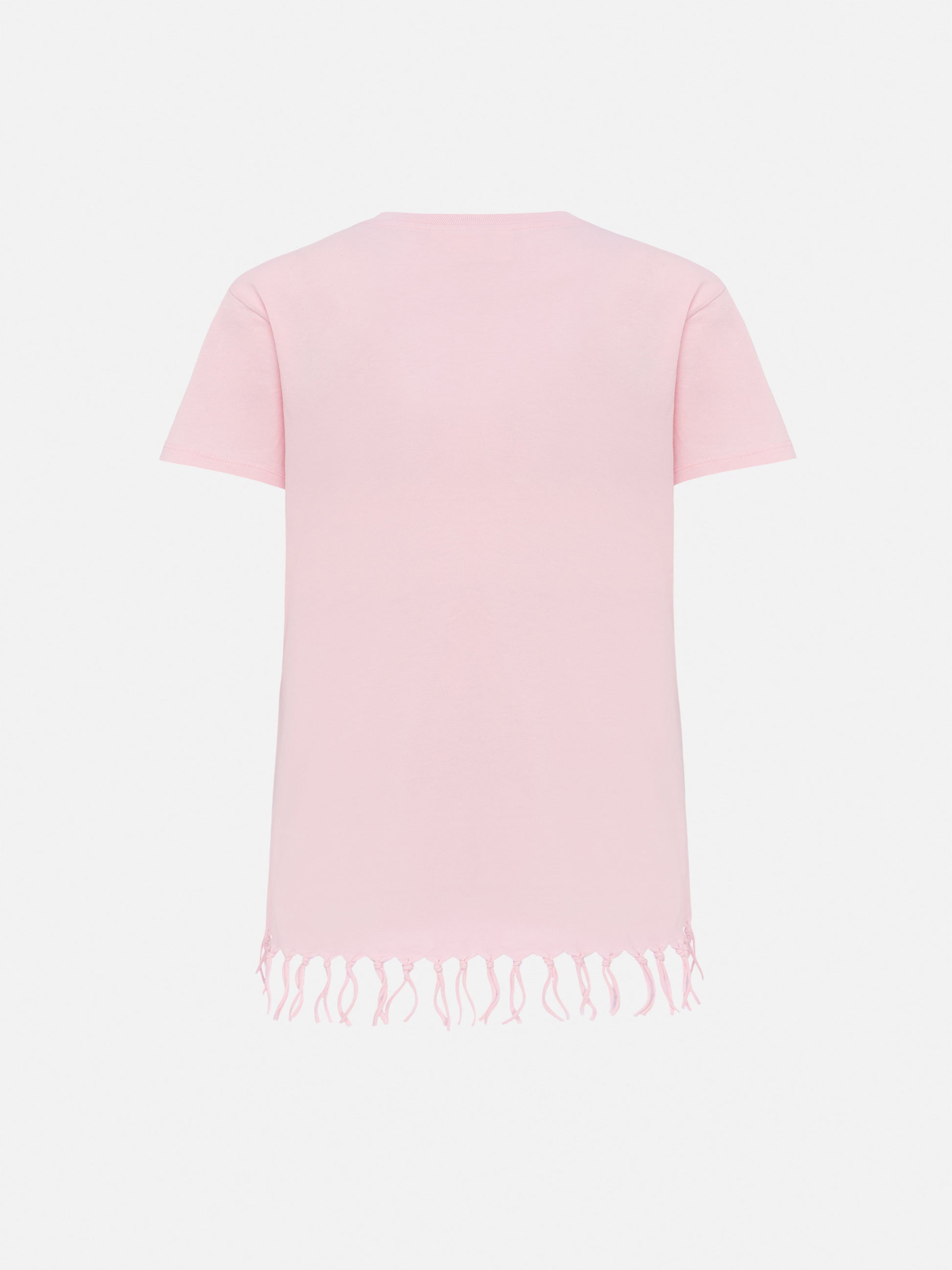 Abbey dress with fringes and terry patch - MC2 Saint Barth