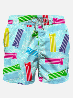 Man classic swim shorts with print - MC2 Saint Barth