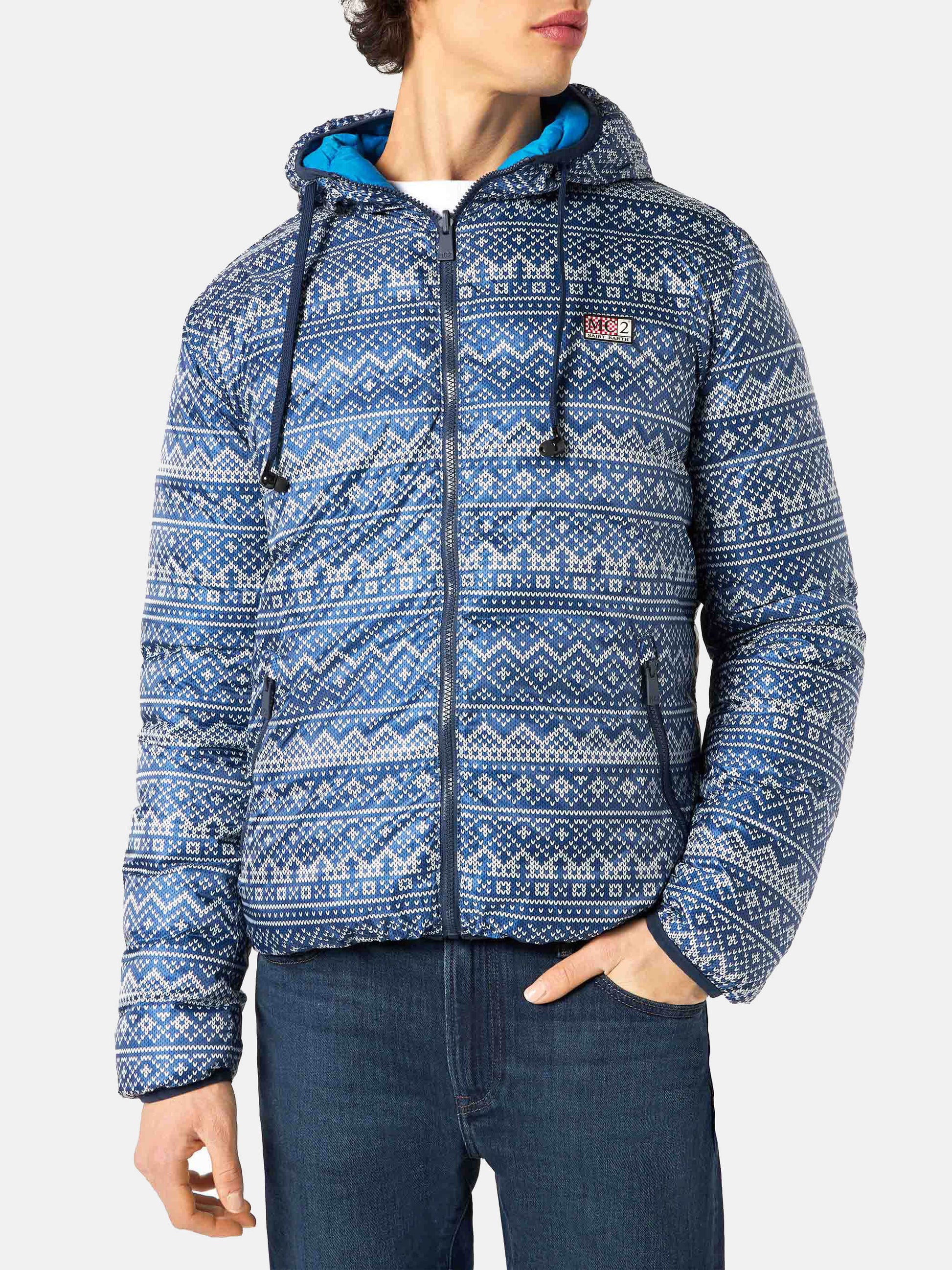Man double face down jacket Courchevel - MC2 Saint Barth