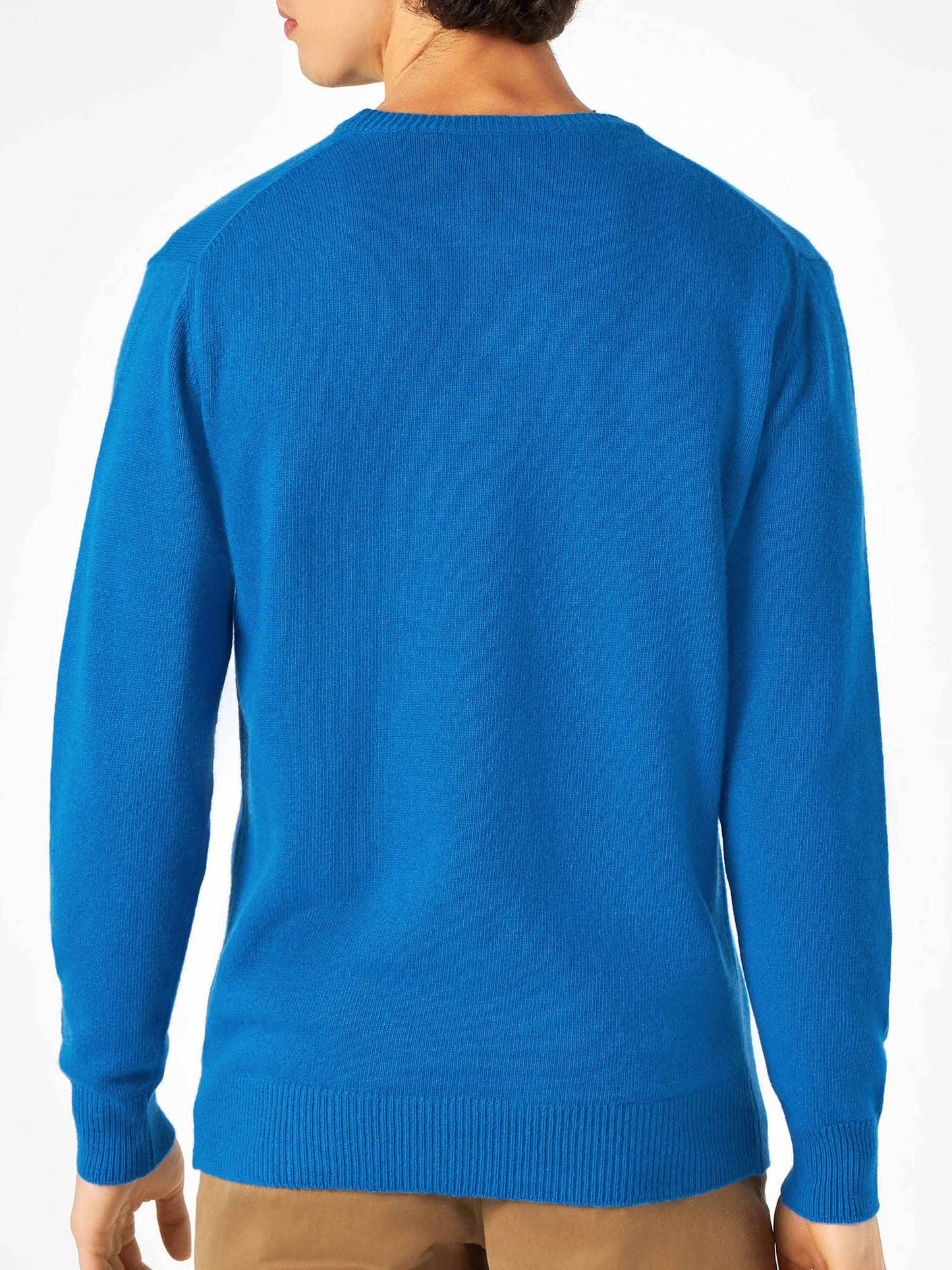 Man sweater with Milano Padel Club jacquard - MC2 Saint Barth