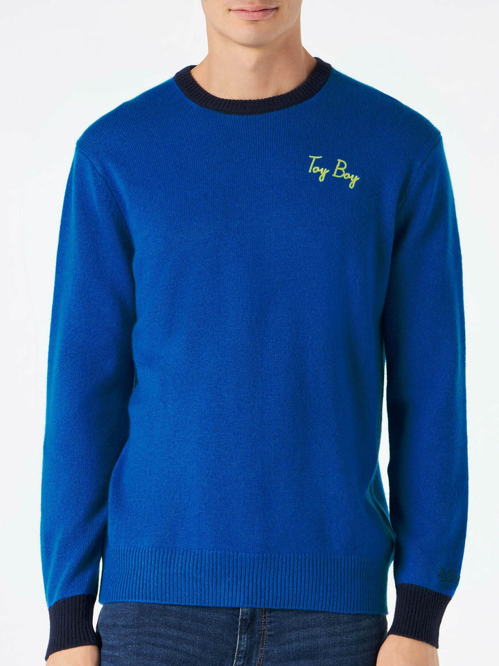 Man sweater with Toy Boy embroidery - MC2 Saint Barth