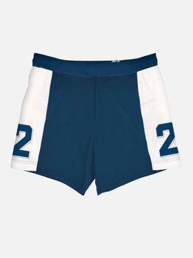 Man swimshorts with bands and patch - MC2 Saint Barth