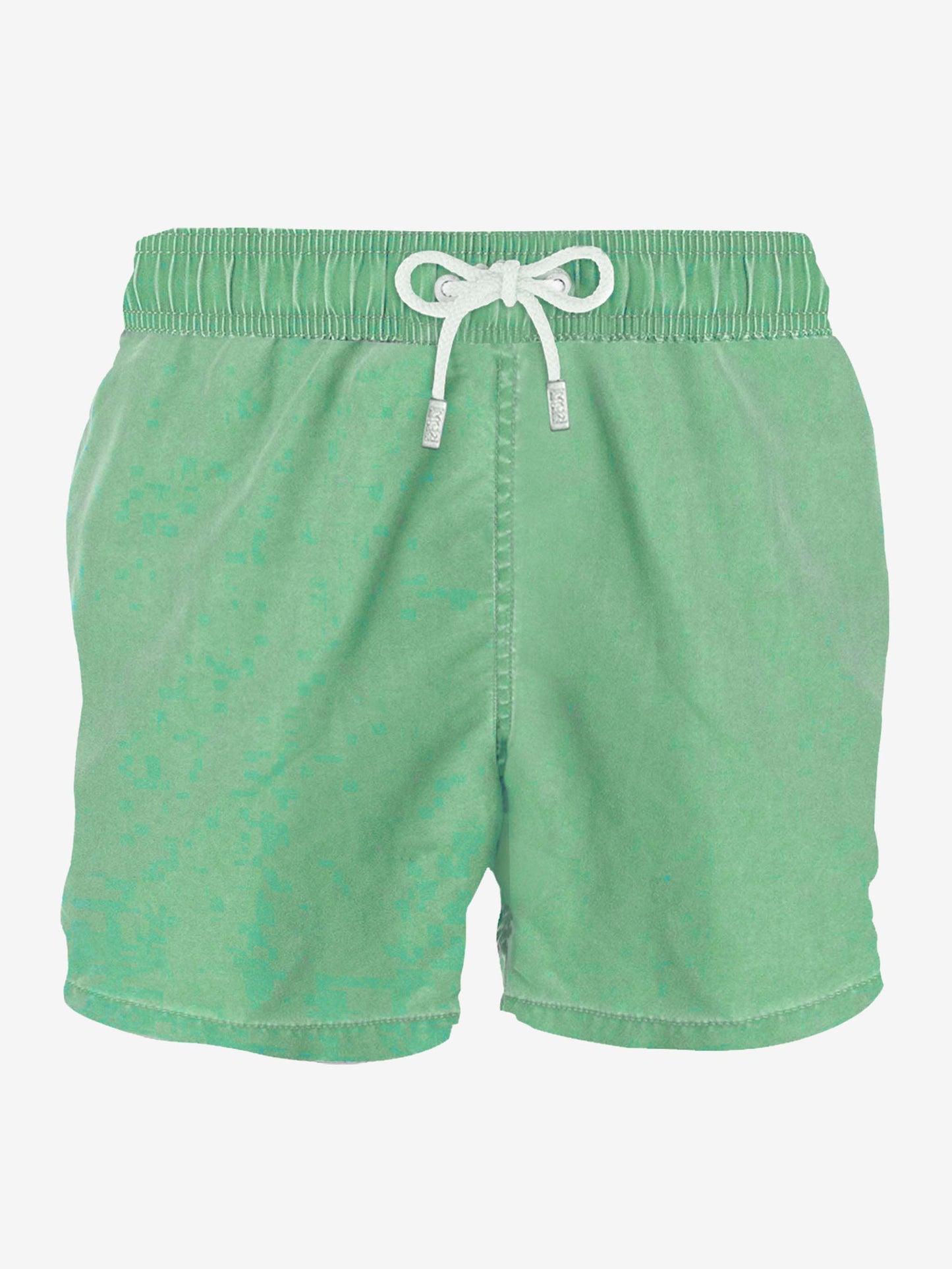 Acid green delavè man swim shorts - MC2 Saint Barth