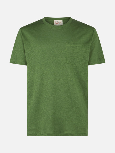 Man linen jersey t-shirt - MC2 Saint Barth