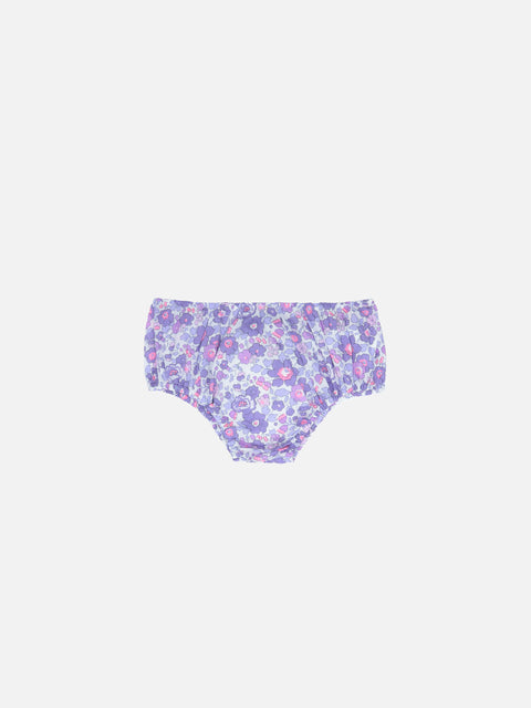 Infant bloomers Pimmy with Betsy print | MADE WITH LIBERTY FABRIC - MC2 Saint Barth