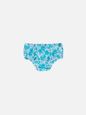 Infant bloomers Pimmy with flower print - MC2 Saint Barth