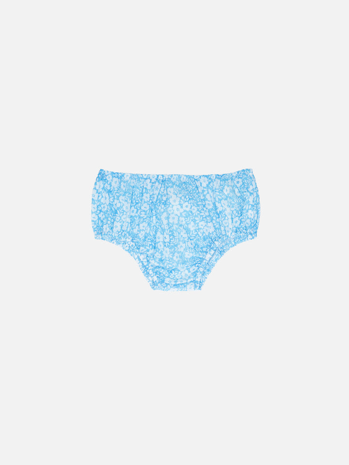 Infant bloomers Pimmy with vintage flower print - MC2 Saint Barth