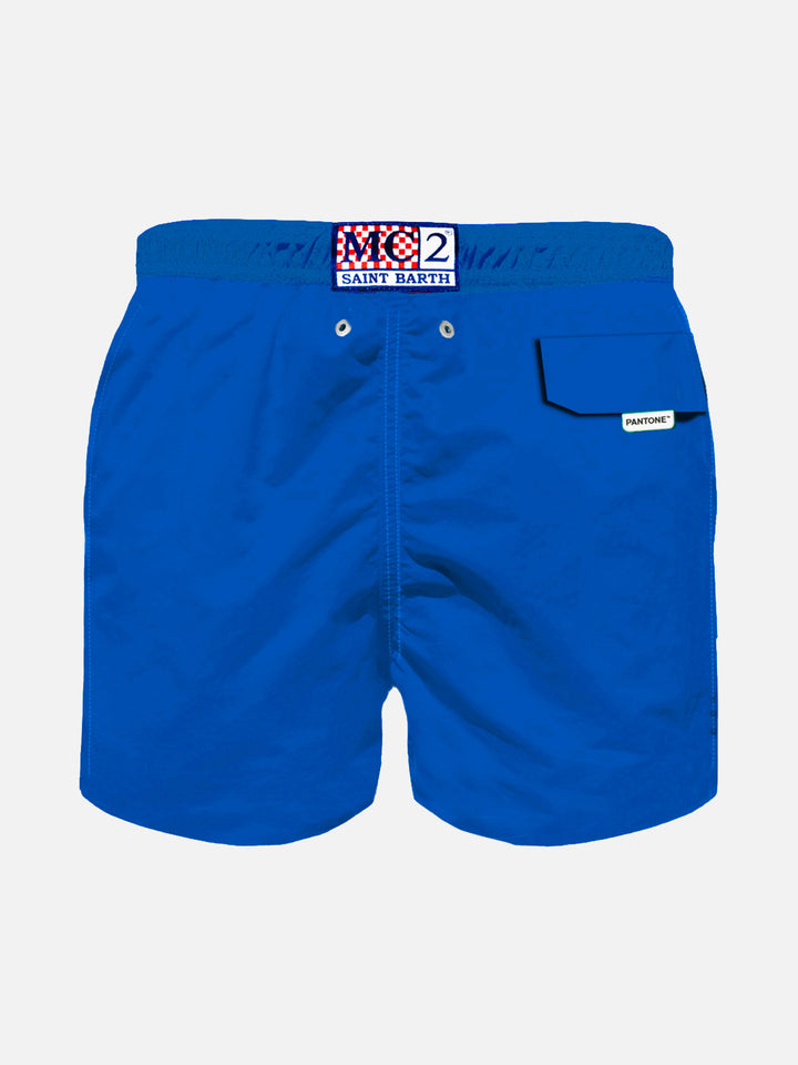 Bluette ultralight boy's swim shorts - Pantone© Special Edition - MC2 Saint Barth