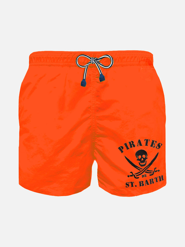 Boys swim shorts with pirate embroidery - MC2 Saint Barth