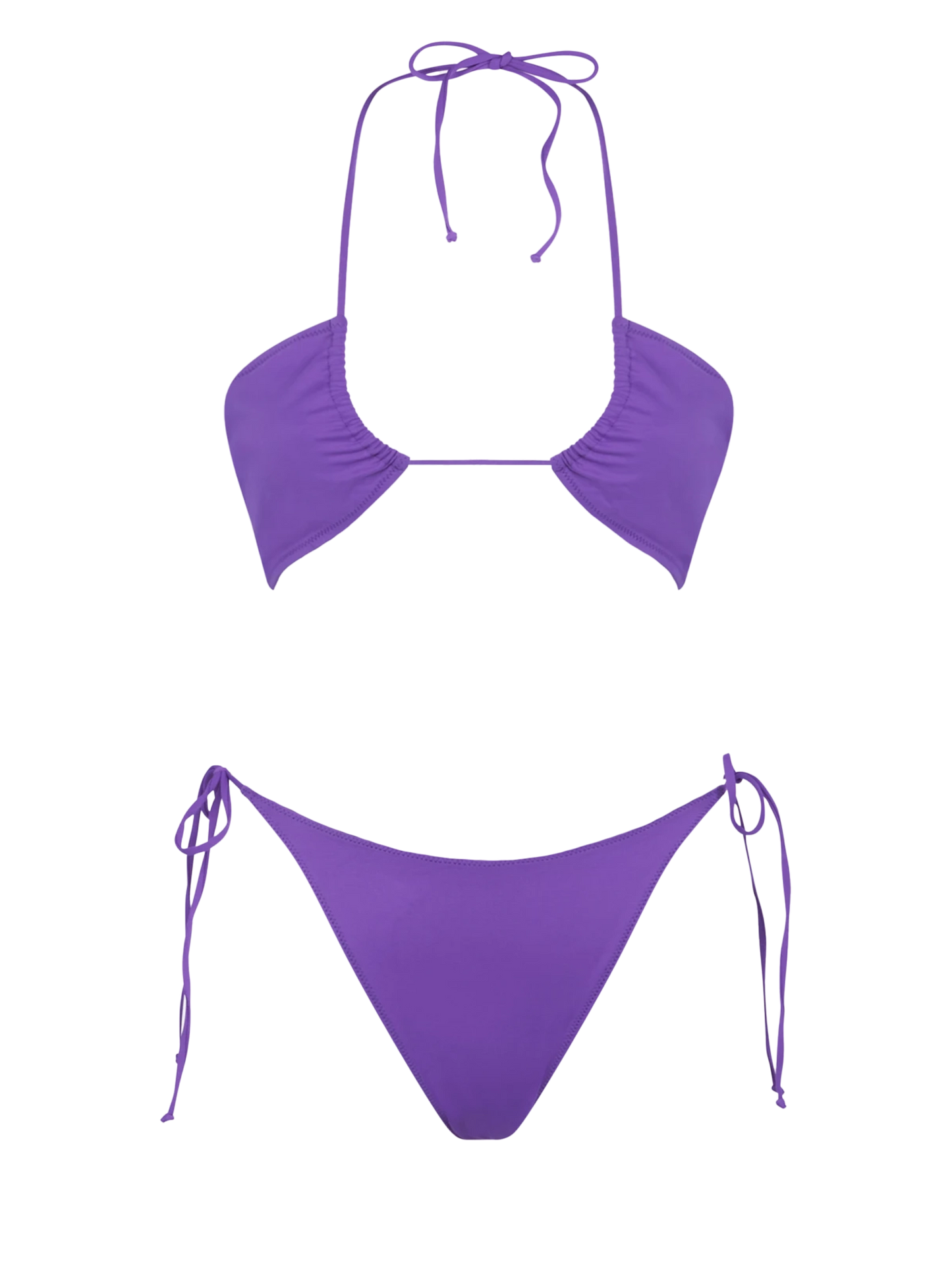 Woman purple bandeau bikini - MC2 Saint Barth