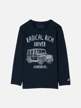 Radical rich driver - Courchevel boy t-shirt - MC2 Saint Barth