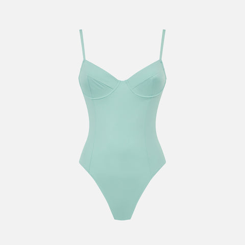 Woman underwire one piece swimsuit - MC2 Saint Barth