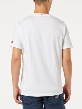 T-shirt da uomo con ricamo St. Barth Habituè