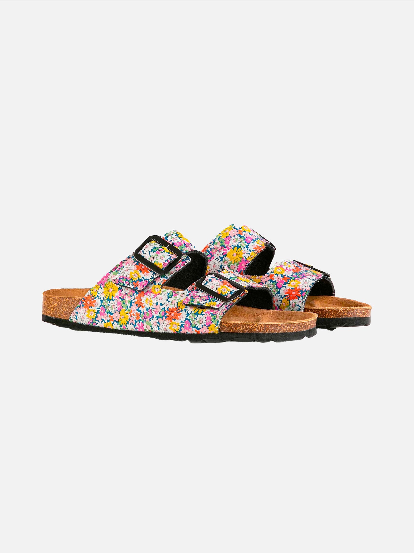 Woman sandals with flower print - MC2 Saint Barth