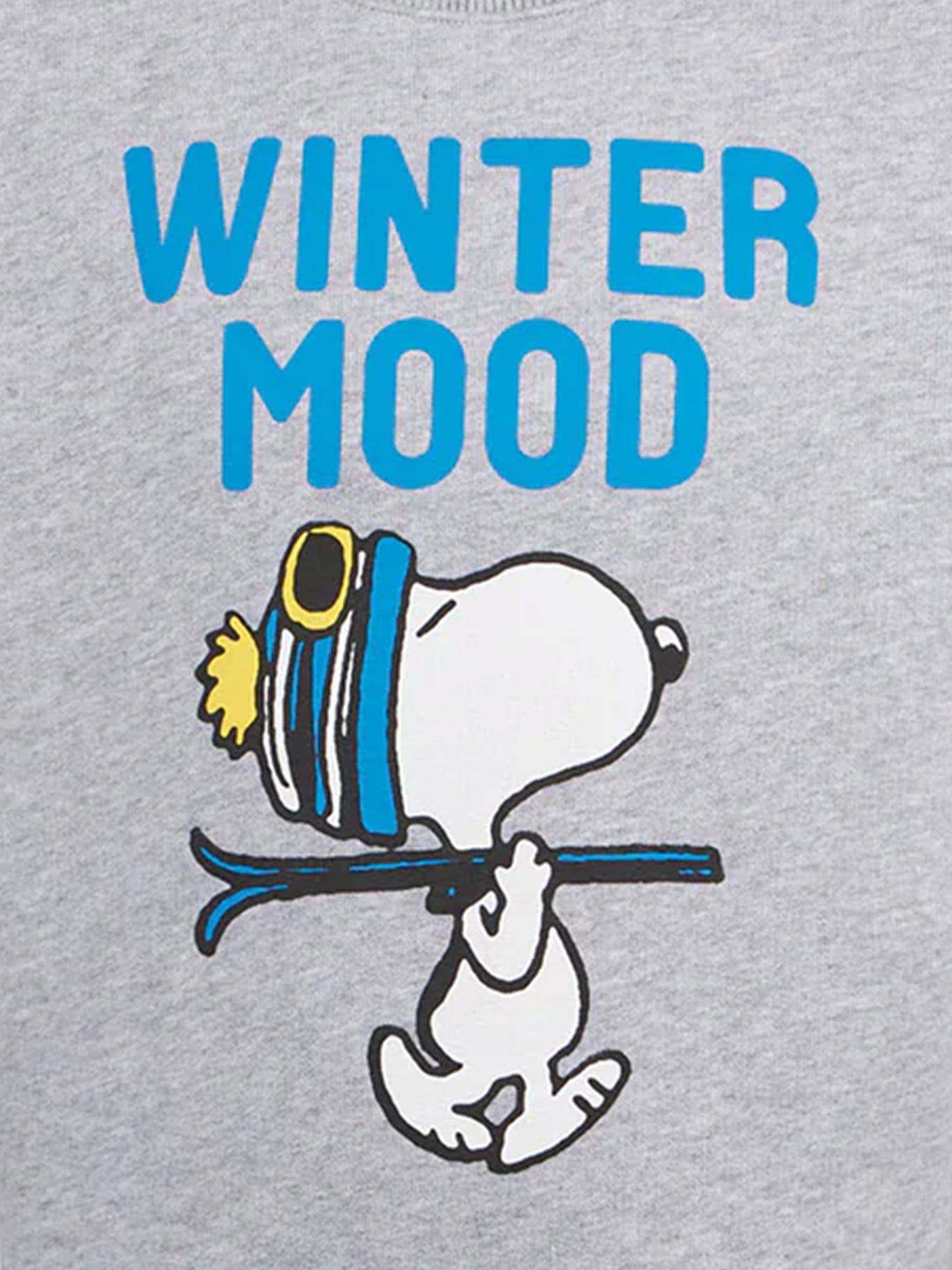 Boy crewneck grey sweatshirt with Snoopy print | SNOOPY PEANUTS™ SPECIAL EDITION