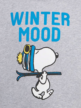 Boy crewneck grey sweatshirt with Snoopy print | SNOOPY PEANUTS™ SPECIAL EDITION