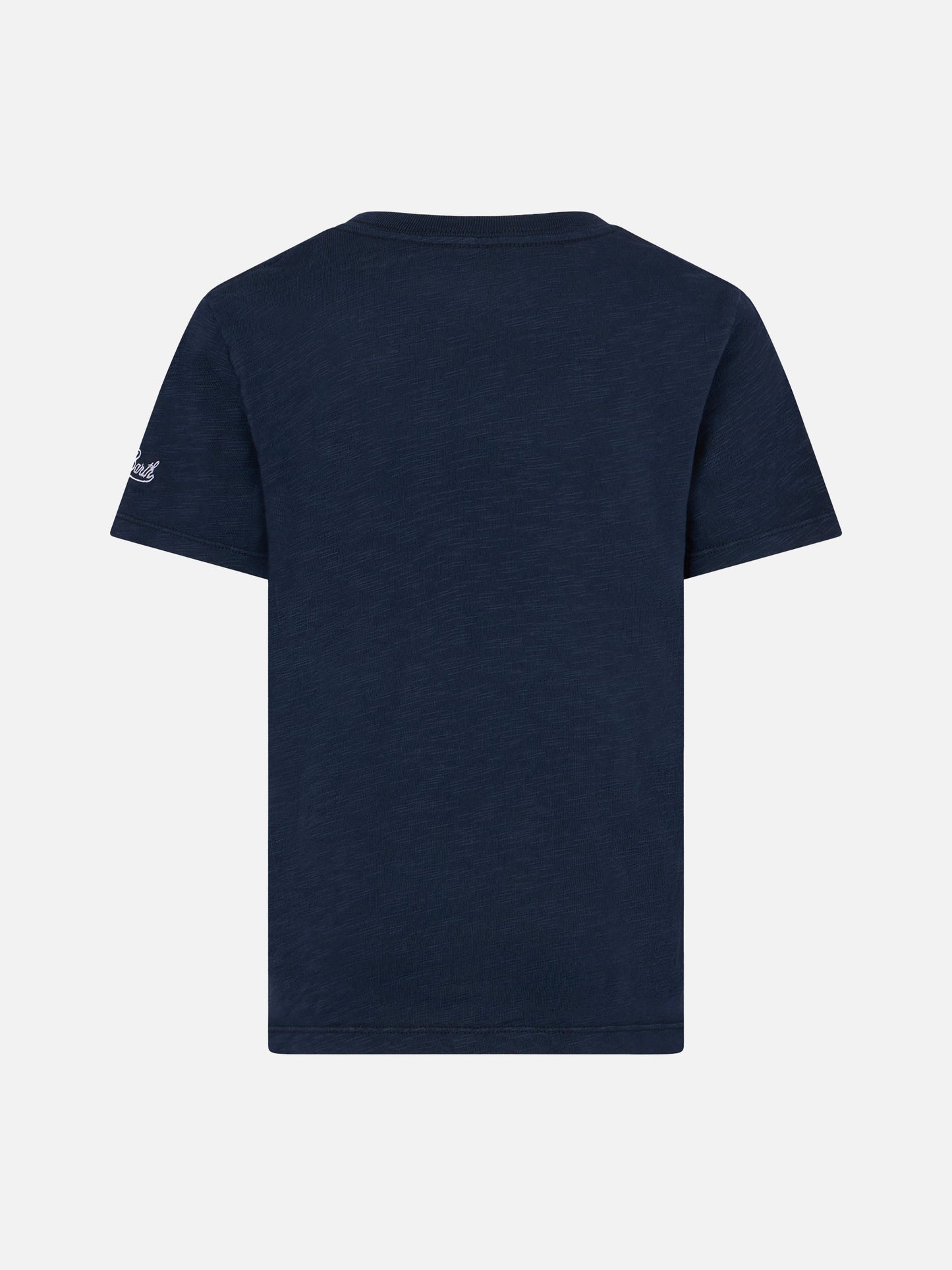 Space rocket blue boy t-shirt - MC2 Saint Barth