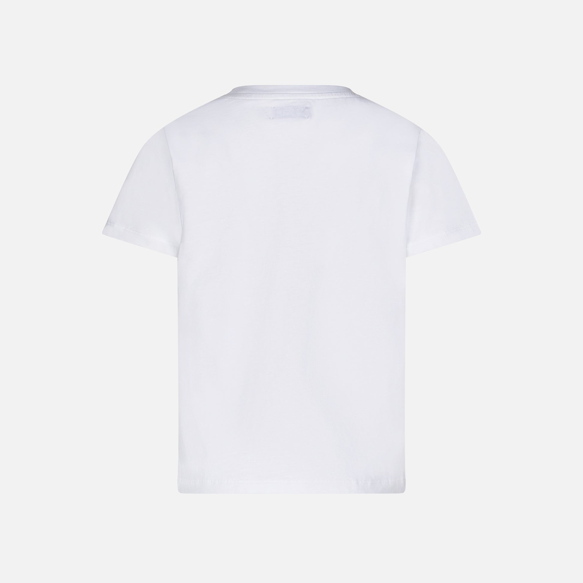 Girl t-shirt with St. Barth patch pink logo - MC2 Saint Barth